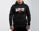 BAD BOY no fear HOODIE - black